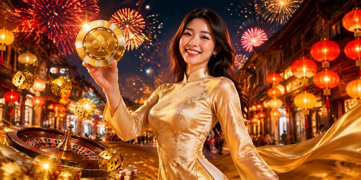 Người dùng tại Hà Nội truy cập nền tảng cá cược trực tuyến trong trang phục áo dài truyền thống